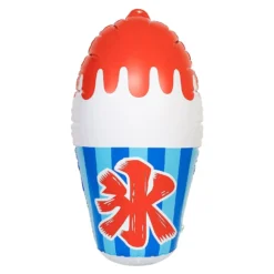 Swan Polyethylene Shaved Ice Balloon Display