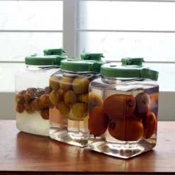 TAKEYA Polyethylene Terephthalate Square Fruit Liquor Bottle -Kitchenware Sales Shop TAKEYAPolyethyleneTerephthalateSquareFruitLiquorBottle524653 6