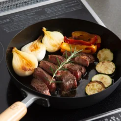 TAKUMI JAPAN Magma Plate Iron Frying Pan -Kitchenware Sales Shop TAKUMIJAPANMagmaPlateIronFryingPan 6
