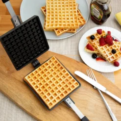 Tamaki Die-Cast Aluminum Waffle Iron -Kitchenware Sales Shop TamakiDie CastAluminumWaffleIron 6