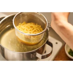 Three Snow Stainless Steel Ramen Tebo Noodle Strainer For Household Use 14 Three Snow Stainless Steel Ramen Tebo Noodle Strainer For Household Use -Kitchenware Sales Shop ThreeSnowStainlessSteelRamenTeboNoodleStrainerforHouseholdUse 3