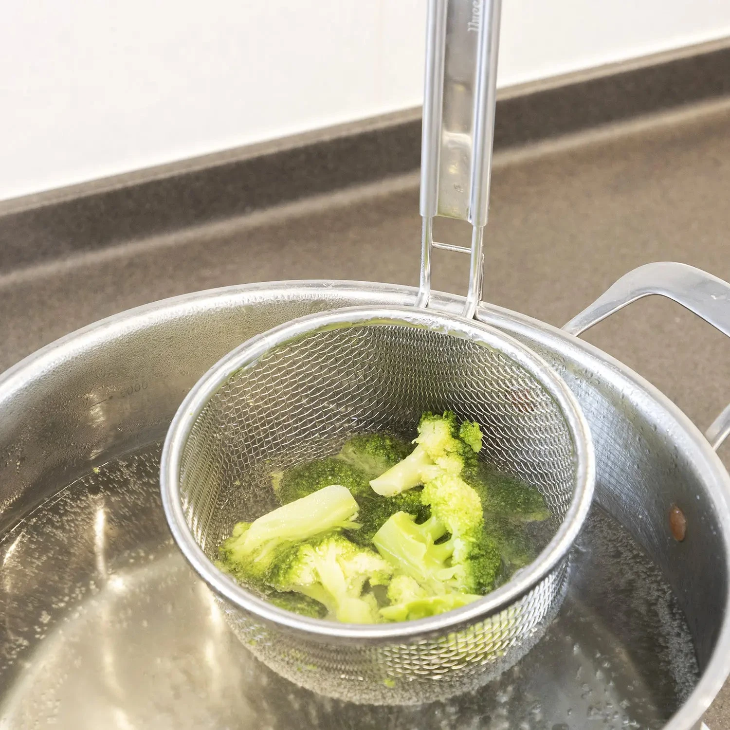 Three Snow Stainless Steel Ramen Tebo Noodle Strainer For Household Use 5 Three Snow Stainless Steel Ramen Tebo Noodle Strainer For Household Use - Image 5