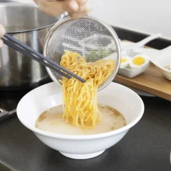 Three Snow Stainless Steel Ramen Tebo Noodle Strainer For Household Use 10 Three Snow Stainless Steel Ramen Tebo Noodle Strainer For Household Use -Kitchenware Sales Shop ThreeSnowStainlessSteelRamenTeboNoodleStrainerforHouseholdUse 8