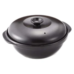 Toceram Heat-Resistant Ceramic Casserole Pot With Steamer Insert