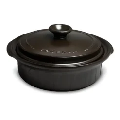 Toceram Heat-Resistant Ceramic Shallow Casserole Pot
