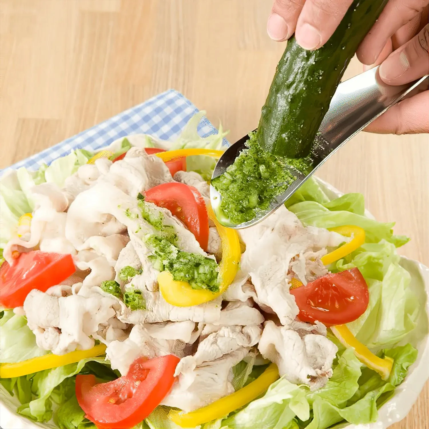 Tsuboe Stainless Steel Standing Grater 4 Tsuboe Stainless Steel Standing Grater - Image 4