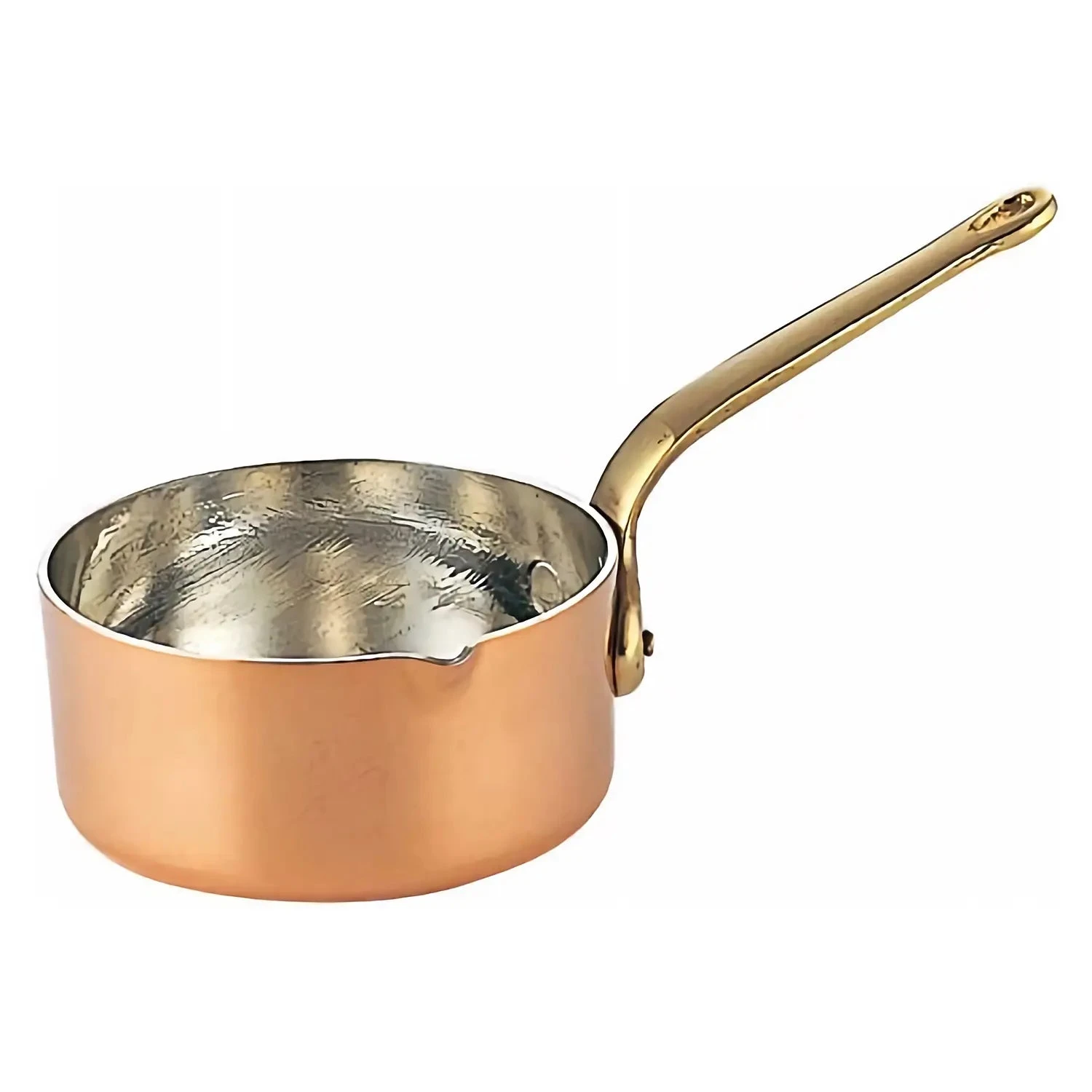 Wadasuke Copper Lipped Mini Saucepan 1 Wadasuke Copper Lipped Mini Saucepan