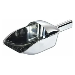 Wadasuke Stainless Steel Ice Scoop With Anti-spill Guard