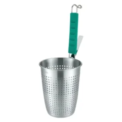 YUKIWA Stainless Steel Tebo Noodle Strainer With Silicone Handle -Kitchenware Sales Shop YUKIWAStainlessSteelTeboNoodleStrainerwithSiliconeHandle 4