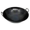 Yamada Hammered Iron Double-Handle Deep Wok (1.2mm Thickness)