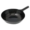 Yamada Hammered Iron Flat Bottom Wok (1.6mm Thickness)
