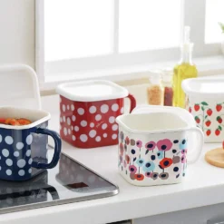 Yutaka Horo Enameled Multi Square Pot Apple -Kitchenware Sales Shop YutakaHoroEnameledMultiSquarePot 2 0f7bf1a7 94ef 4b87 a077 9c10f07ce66b