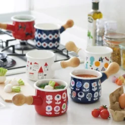 Yutaka Horo Plune Enameled Petit Milk Pan OHANA -Kitchenware Sales Shop YutakaHoroPluneEnameledPetitMilkPan 03d06ab9 be19 49ef 9d4e d9b75d7f60d1