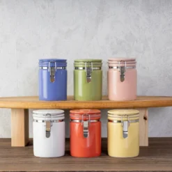 ZERO JAPAN Mino Ware Ceramic Tea Canister 100 -Kitchenware Sales Shop ZEROJAPANMinoWareCeramicTeaCanister100 1