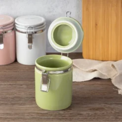 ZERO JAPAN Mino Ware Ceramic Tea Canister 100 -Kitchenware Sales Shop ZEROJAPANMinoWareCeramicTeaCanister100 2