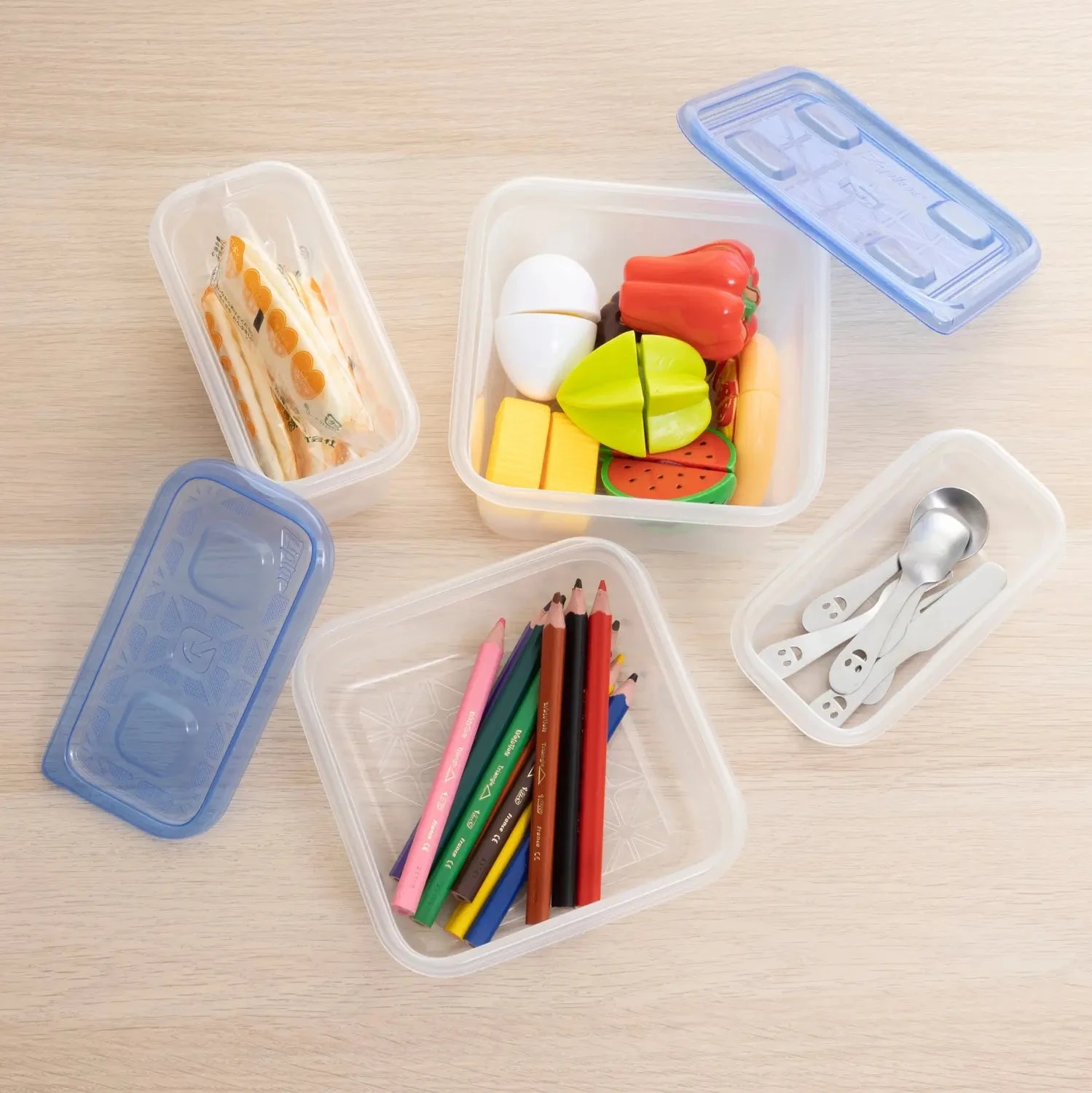 Ziploc® Polypropylene Square Storage Container 10 Pcs 5 Ziploc® Polypropylene Square Storage Container 10 Pcs - Image 5