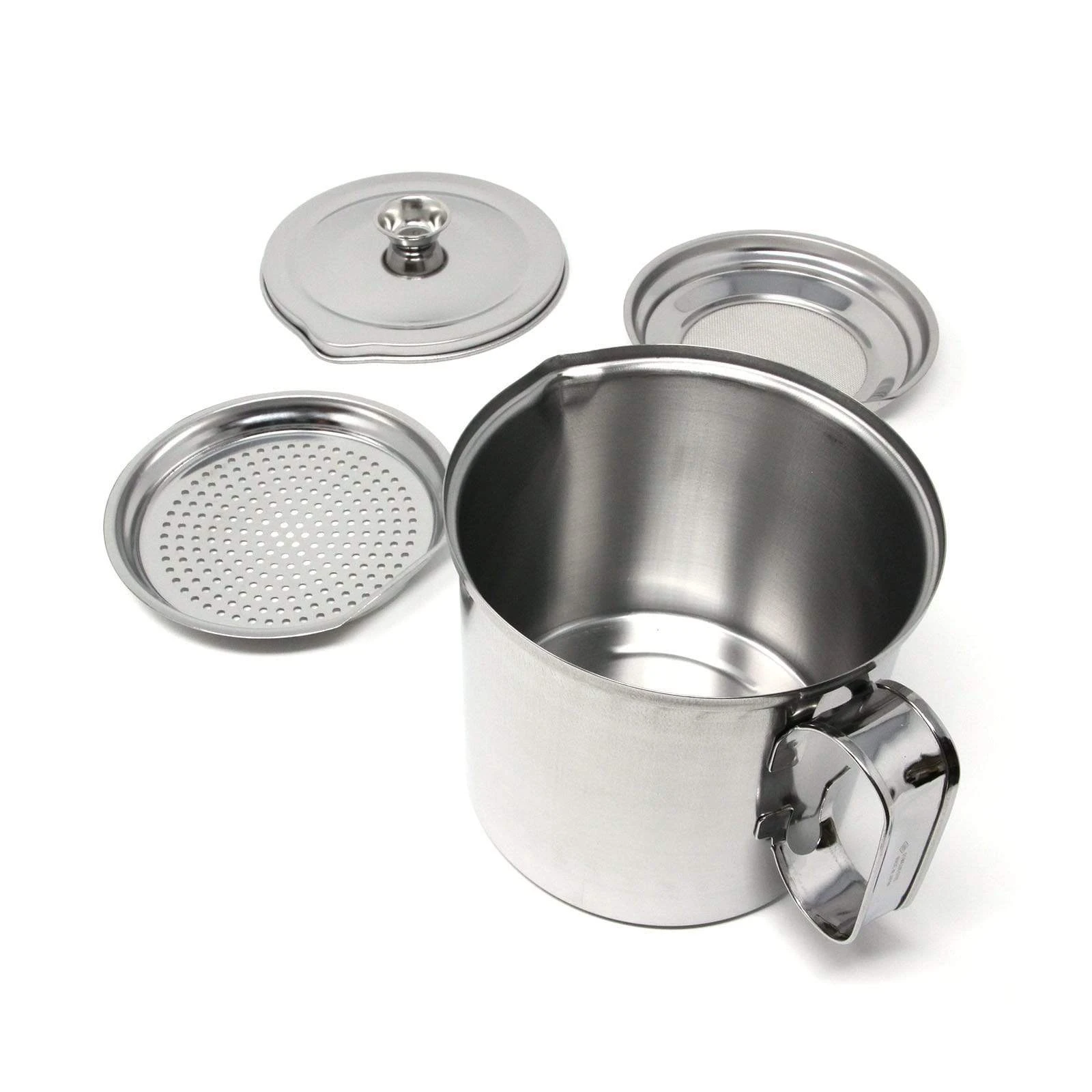 Ichibishi Stainless Steel Oil Storage Pot 3 Ichibishi Stainless Steel Oil Storage Pot - Image 3