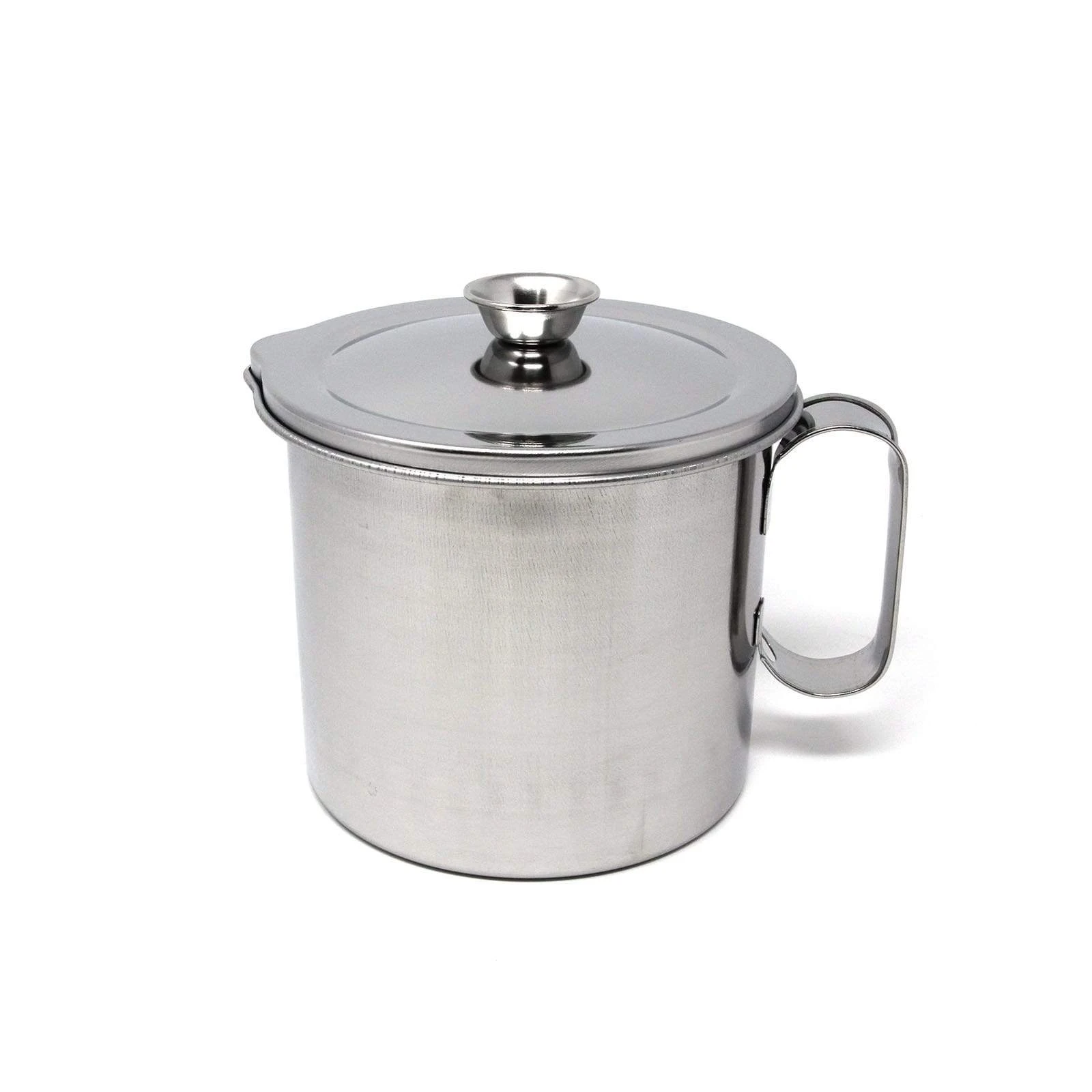 Ichibishi Stainless Steel Oil Storage Pot 1 Ichibishi Stainless Steel Oil Storage Pot