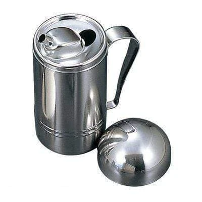 Ichibishi Stainless Steel No LeaKing Oil Dispenser 420ml 1 Ichibishi Stainless Steel No LeaKing Oil Dispenser 420ml