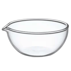 Iwaki Heat Resistant Glass Lipped Bowl