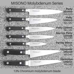 Misono Molybdenum Petty Knife -Kitchenware Sales Shop misono molybdenum petty knife petty knives 970050371611