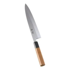 Suisin Inox Honyaki Wa Series Mioroshi-Deba Knife 240mm