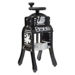 Swan Cast Iron Manual Shaved Ice Machine Black