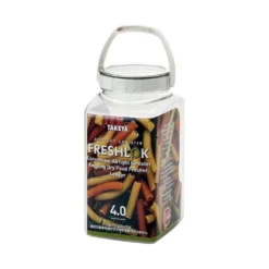 TAKEYA FRESHLOK Airtight Storage Square Container With Handle 11 TAKEYA FRESHLOK Airtight Storage Square Container With Handle -Kitchenware Sales Shop takeya freshlok airtight storage square container with handle 2 sizes 4 0l food containers 10715907260499