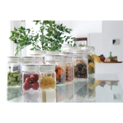 TAKEYA FRESHLOK Airtight Storage Square Container Without Handle -Kitchenware Sales Shop takeya freshlok airtight storage square container without handle 6 sizes food containers 10715998847059