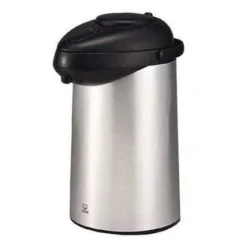 TIGER Non-Electric Stainless Steel Thermal Air Pot Beverage Dispenser With Glass Liner 2.2L