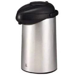 TIGER Non-Electric Stainless Steel Thermal Air Pot Beverage Dispenser With Glass Liner 3.0L