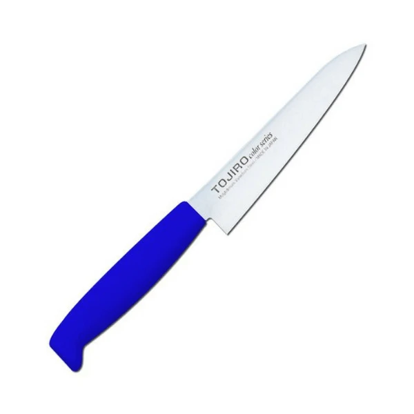 TOJIRO Color MV Petty Knife With Elastomer Handle 1 TOJIRO Color MV Petty Knife With Elastomer Handle