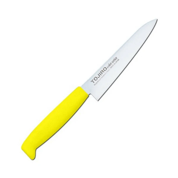 TOJIRO Color MV Petty Knife With Elastomer Handle 3 TOJIRO Color MV Petty Knife With Elastomer Handle - Image 3