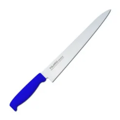 TOJIRO Color MV Sujihiki Knife With Elastomer Handle -Kitchenware Sales Shop tojiro color mv sujihiki knife with elastomer handle 6 colours sujihiki 270mm blue sujihiki knives 584179417115