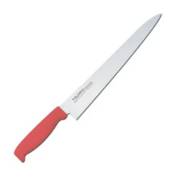 TOJIRO Color MV Sujihiki Knife With Elastomer Handle -Kitchenware Sales Shop tojiro color mv sujihiki knife with elastomer handle 6 colours sujihiki 270mm red sujihiki knives 584171618331
