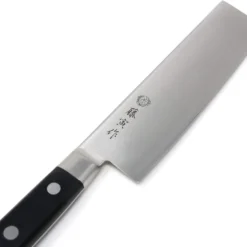 TOJIRO Fujitora DP 3-Layer Nakiri Knife 165mm FU-502 -Kitchenware Sales Shop tojiro fujitora dp 3 layer nakiri knife 165mm fu 502 nakiri knives 7686693027923