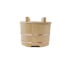 Yamacoh Ohitsu Sawara Wooden Rice Container (Nosebitsu)