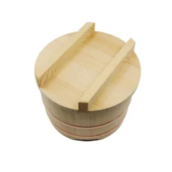 Yamacoh Ohitsu Sawara Wooden Rice Container (Nosebitsu) -Kitchenware Sales Shop yamacoh ohitsu sawara wooden rice container nosebitsu food containers 11996151840851
