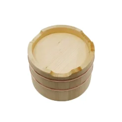 Yamacoh Ohitsu Sawara Wooden Rice Container (Nosebitsu) -Kitchenware Sales Shop yamacoh ohitsu sawara wooden rice container nosebitsu food containers 11996151906387